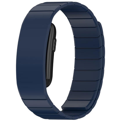Horizontal Stripe Magnetic Silicone Watch Band, For Garmin CIRQA Smart Band
