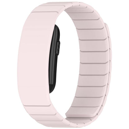 Horizontal Stripe Magnetic Silicone Watch Band, For Garmin CIRQA Smart Band