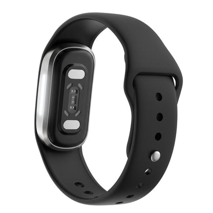 Reverse Buckle Solid Color Silicone Watch Band, For Hume Band 2.0