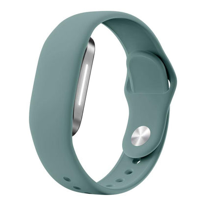 Reverse Buckle Solid Color Silicone Watch Band, For Hume Band 2.0