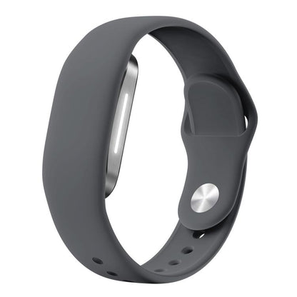 Reverse Buckle Solid Color Silicone Watch Band, For Hume Band 2.0