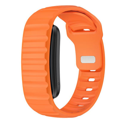 Norman Integrated Reverse Buckle Silicone Watch Band, For Garmin CIRQA Smart Band