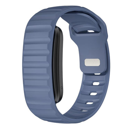 Norman Integrated Reverse Buckle Silicone Watch Band, For Garmin CIRQA Smart Band