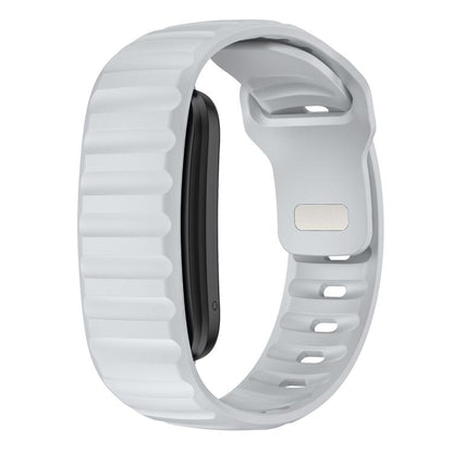 Norman Integrated Reverse Buckle Silicone Watch Band, For Garmin CIRQA Smart Band