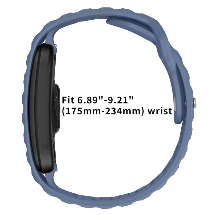 Norman Integrated Reverse Buckle Silicone Watch Band, For Garmin CIRQA Smart Band