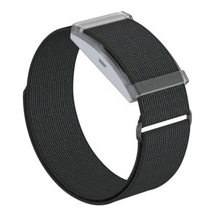 For COROS Heart Rate Monitor Nylon Hook and Loop Fastener Arm Band, S, L