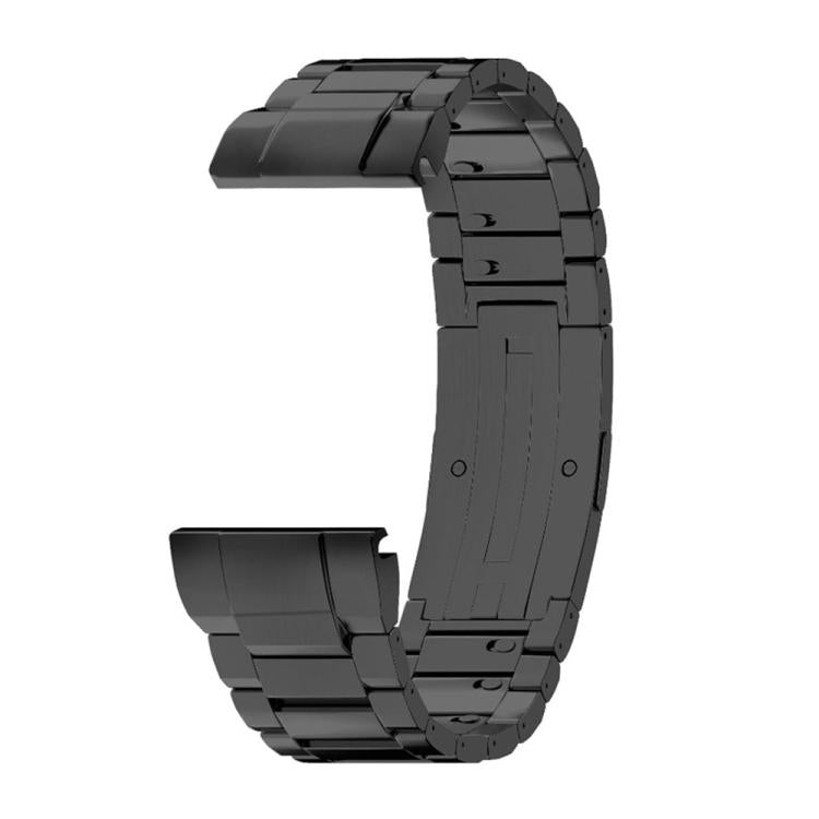 Three Beads Side Detachable Buckle Titanium Alloy Watch Band, For Garmin 22mm, For Garmin 26mm