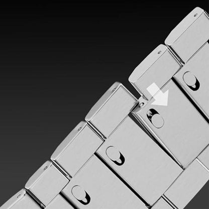 Three Beads Side Detachable Buckle Titanium Alloy Watch Band, For Garmin 22mm, For Garmin 26mm