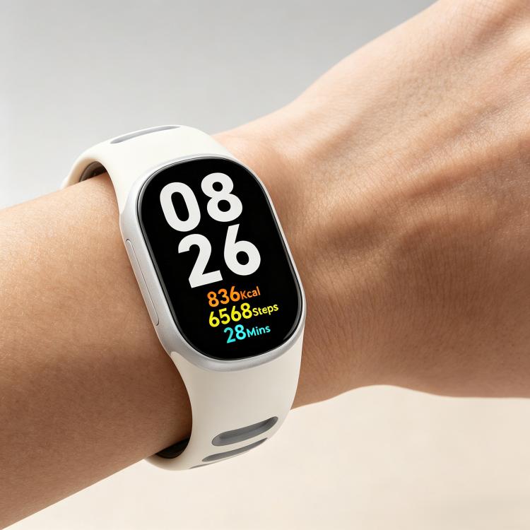 Two-Color Sport Style Butterfly Clasp Silicone Watch Band, For Google Fitbit Edge