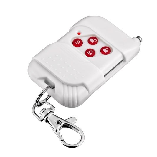Télécommande sans fil 433 MHz 12 V avec porte-clés pour système d'alarme antivol domestique PSTN GSM