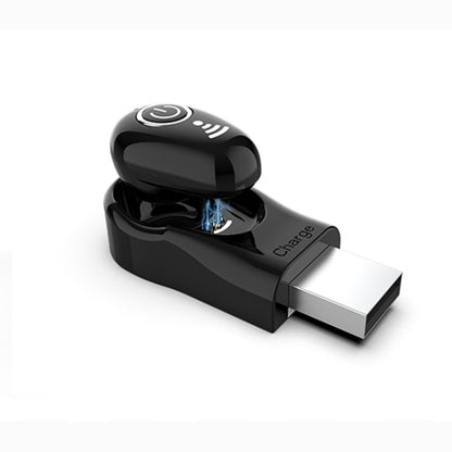 S650 Second Generation Charging Base Mini Bluetooth Earphone Wireless Earbuds Business Invisible Handsfree In-Ear Earphones with Mic