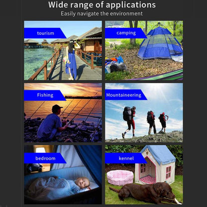 Outdoor Mosquito Repellent Portable Ultrasonic Insect Repellent Insecticide USB Charging Intelligent Frequency Conversion