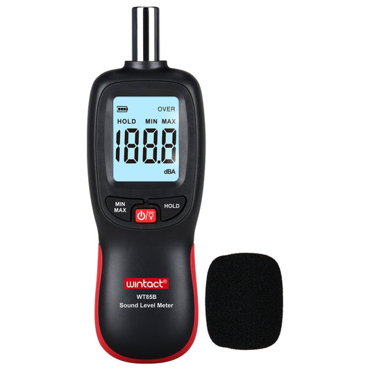 WT85B Sound Level Meter Digital Decibel Meter Digital Noise Meter Environmental Noise Tester, WT85B Black, WT85B White