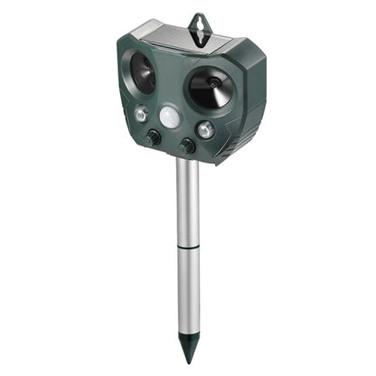 Outdoor Ultrasonic Solar  Animal Repeller  Pest Mouse Repeller  Sensor Garden Bird Cat Dog Fox Repellent Keep Animals Away