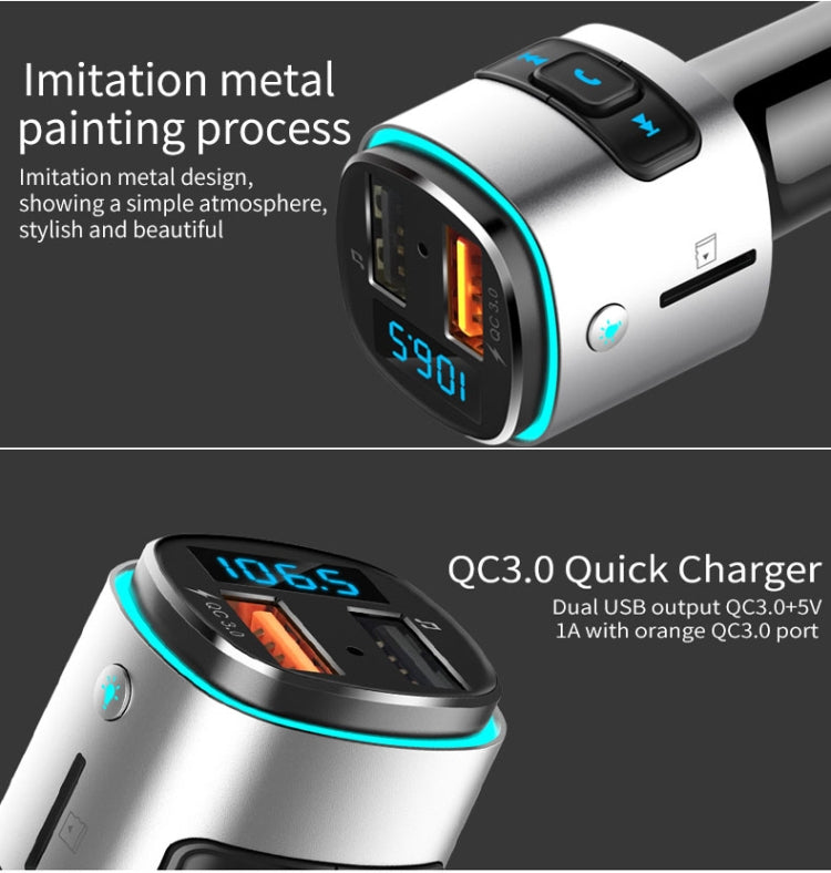 BC41 Multi-Functional MP3 Player, Bluetooth Receiver, USB Charger, Automobile Cigarette Lighter, BC41