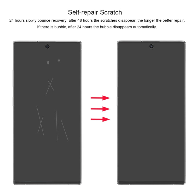 2 PCS ENKAY Hat-Prince 0.1mm 3D Full Screen Protector Explosion-proof Hydrogel Film for, For Galaxy Note10, For Galaxy Note10+