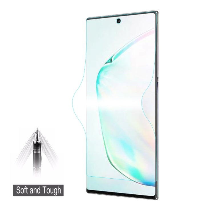 ENKAY Hat-Prince 0.1mm 3D Full Screen Protector Explosion-proof Hydrogel Film Front + Back for, For Galaxy Note10+, For Galaxy Note10