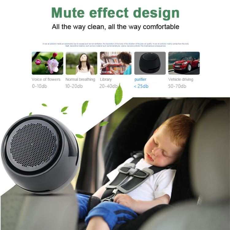 MC-006   Mini Air Purifier Home Aroma Diffuser Remove Formaldehyde Sterilization Ozone Generator Ionizer Filter Cleaner Air Purifier, MC-006