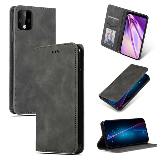 Retro Skin Feel Business Magnetic Horizontal Flip Leather Case for Google Pixel 4XL, For Google Pixel 4XL