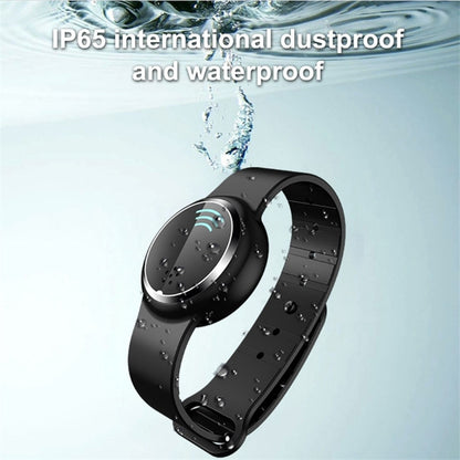 Répulsif Moustique Ultrasonique Bracelet Répulsif Moustique Électronique Montre Portable d'Extérieur Répulsif Moustique, Noir Violet, Blanc Violet