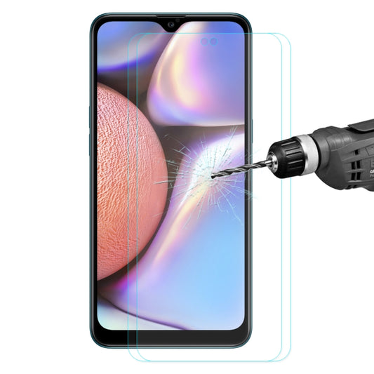 2 PCS ENKAY Hat-prince Film en verre trempé de 0.26mm 9H 2.5D à bord incurvé pour Samsung Galaxy A10s, Xiaomi Redmi Note 8 Pro, Xiaomi Redmi Note 8
