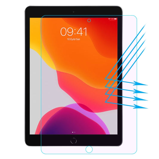 Für iPad 10.2 (2019) ENKAY Hat-Prince 0.33mm 9H Oberflächenhärte 2.5D Explosionsgeschützte Anti-Blaulicht Gehärtete Glasfolie