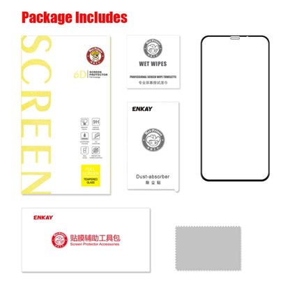 ENKAY Hat-Prince 0.26mm 9H 6D Curved Full Screen Tempered Glass Film, For iPhone 11 / iPhone XR, For iPhone 11 Pro / XS / X, For iPhone 11 Pro Max / XS Max