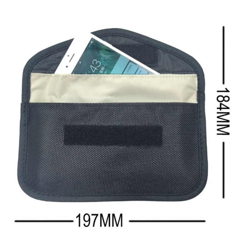 Cell Phone Radiation Protection Cell Phone Signal Shielding Anti-Positioning Cell Phone Bag, 20x11x2cm
