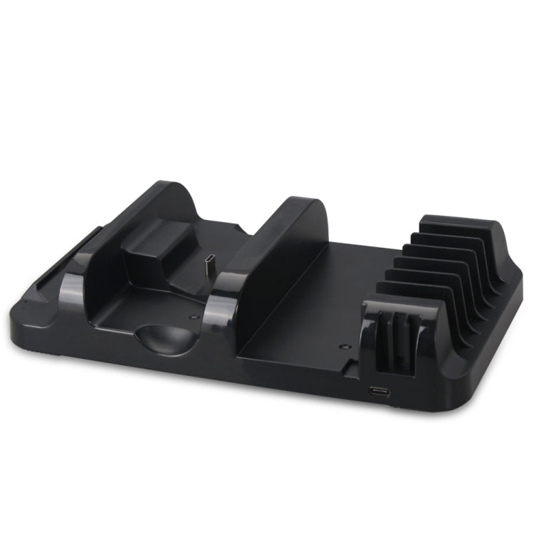 Multi-function Charging Dock Game Disc Storage Stand For Nintendo Switch Game Accessories, TNS-871 Charging Dock