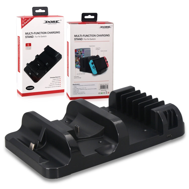 Multi-function Charging Dock Game Disc Storage Stand For Nintendo Switch Game Accessories, TNS-871 Charging Dock