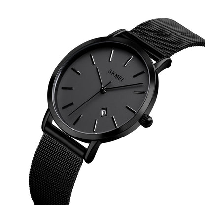 SKMEI 1530 Montre-bracelet simple et élégante en quartz pour femme, style européen et américain