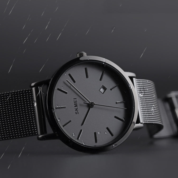SKMEI 1530 Montre-bracelet simple et élégante en quartz pour femme, style européen et américain