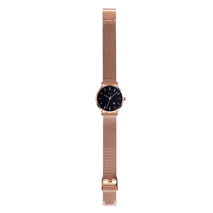 SKMEI 1530 Montre-bracelet simple et élégante en quartz pour femme, style européen et américain