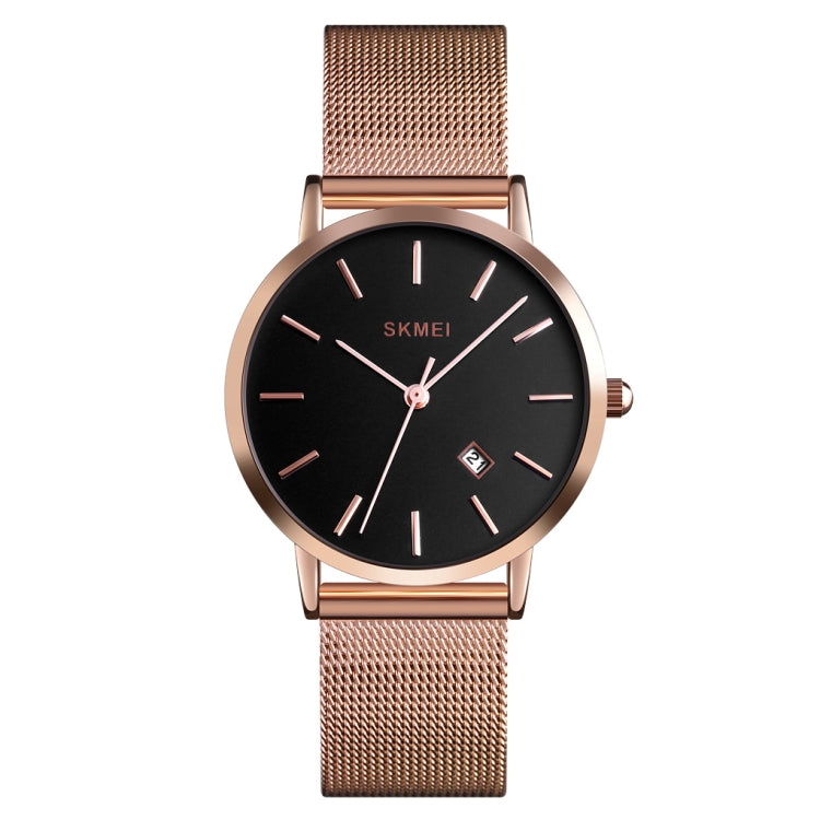 SKMEI 1530 Montre-bracelet simple et élégante en quartz pour femme, style européen et américain