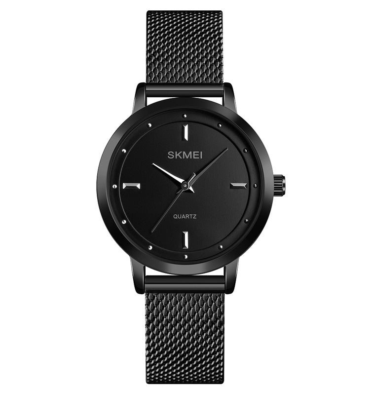 SKMEI 1528 Schlichte Mode Damen Uhr Lässiges Netzband