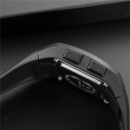 SANDA 222 Herren Sport Outdoor Bergsteigen Digital Elektronische Uhr Quadratische Multifunktionale Wasserdichte Uhr