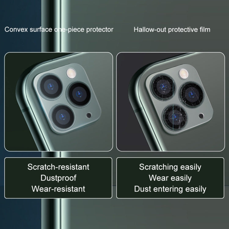 ENKAY Hat-Prince 9H Rear Camera Lens Tempered Glass Film Full Coverage Protector for iPhone 11 Pro / 11 Pro Max, 1 PCS, 2 PCS