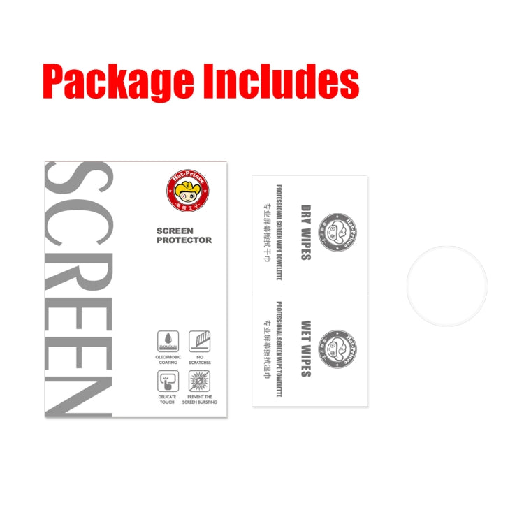 For Galaxy Watch Active 2 44mm ENKAY Hat-prince 3D Full Screen PET Curved Hot Bending HD Screen Protector Film