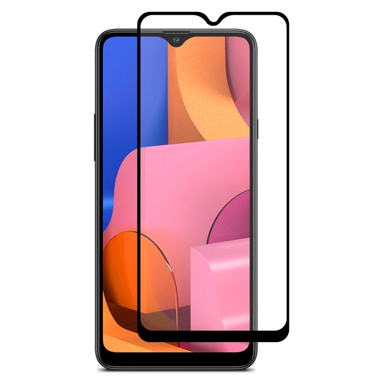 ENKAY Hat-prince Full Glue 0.26mm 9H 2.5D Tempered Glass Full Coverage Film, For Galaxy A20s