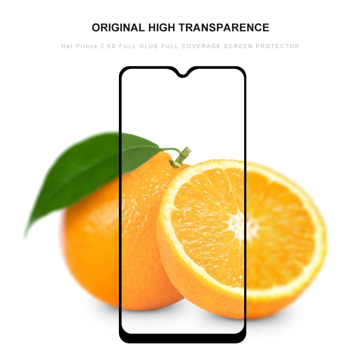ENKAY Hat-prince Full Glue 0.26mm 9H 2.5D Tempered Glass Full Coverage Film, For Galaxy A20s
