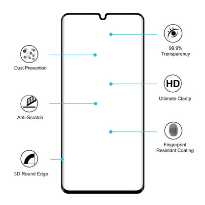 For XIAOMI MI CC9 Pro / MI Note 10 Global ENKAY Hat-Prince 0.26mm 9H 3D Explosion-proof Full Screen Curved Heat Bending Tempered Glass Film, For XIAOMI MI CC9 Pro(1pc)