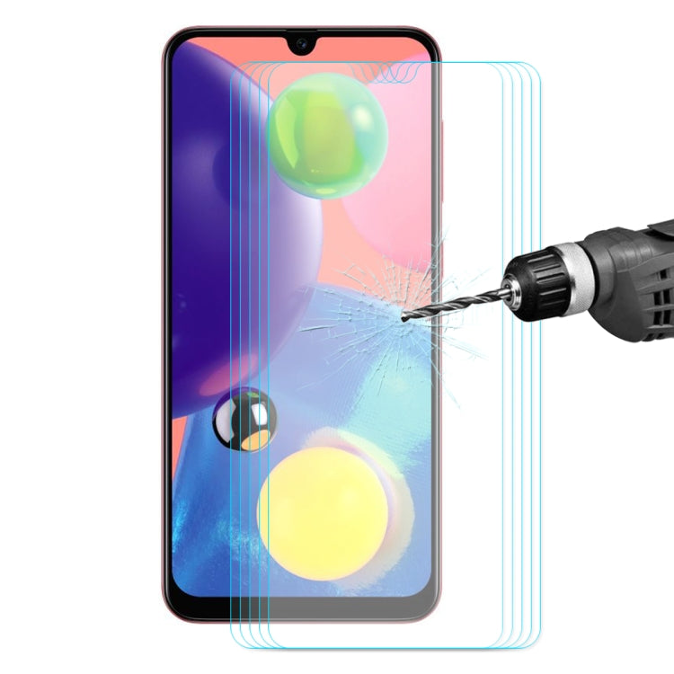 5 PCS ENKAY Hat-prince 0.26mm 9H 2.5D Curved Edge Tempered Glass Film, For Galaxy A20s, For Galaxy A70s