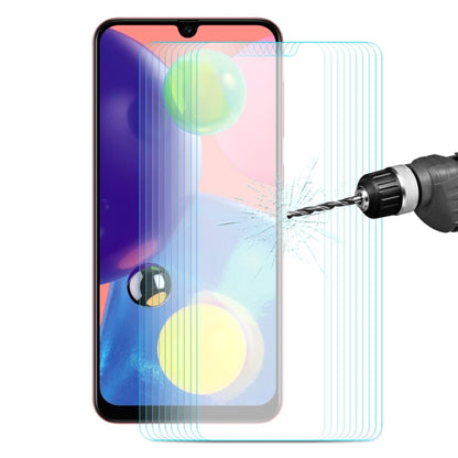 10 PCS ENKAY Hat-prince 0.26mm 9H 2.5D Curved Edge Tempered Glass Film, For Samsung Galaxy A20s, For Samsung Galaxy A70s