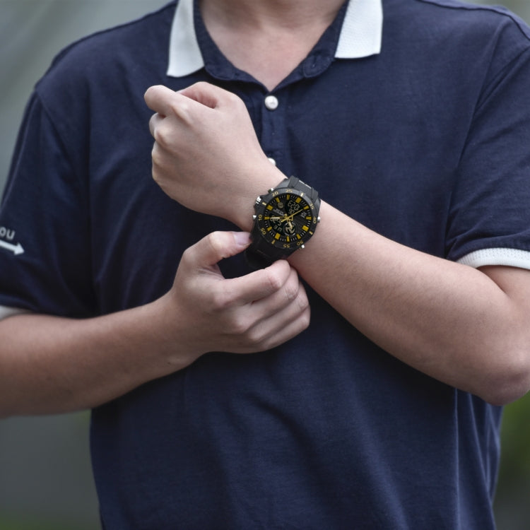 SANDA 791 Uhr Echte Mode Sport Multifunktions-Elektronik-Uhr Beliebte Herren Leuchtarmbanduhr