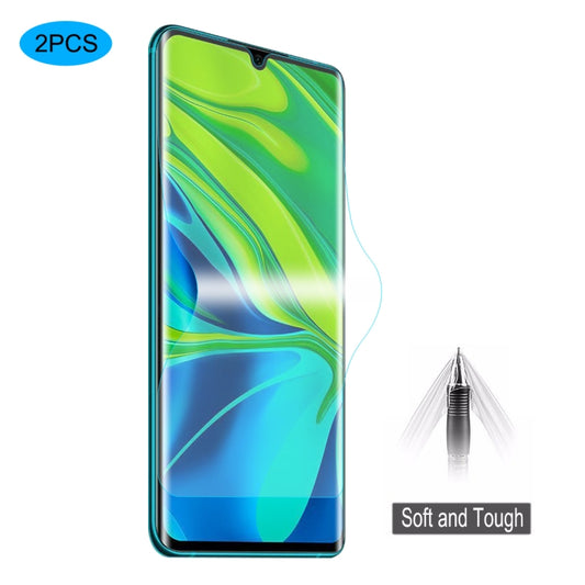 2 STK. ENKAY Hat-Prince 0,1 mm 3D Full Screen Protector Explosionsgeschützte Hydrogelfolie, für Xiaomi CC9 Pro/Note 10 Global, für Galaxy A90 5G / A70s