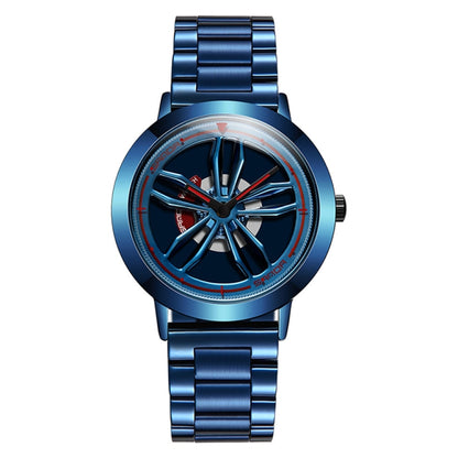 SANDA1009 Montre Homme Étudiant Décontractée Étanche Bracelet en Acier Homme