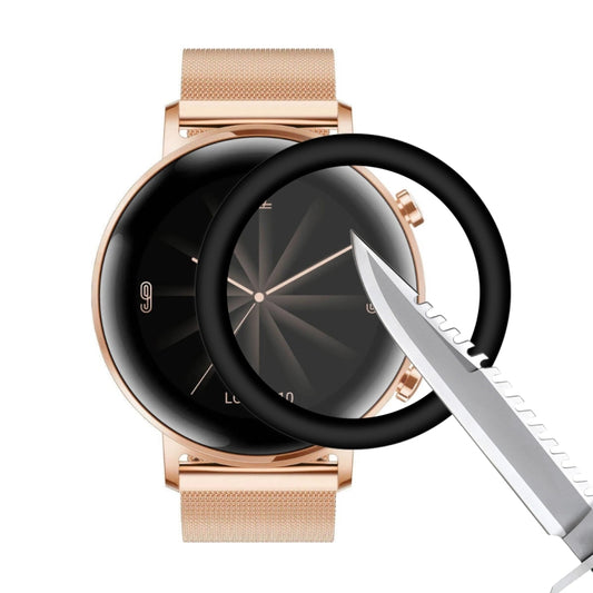 Film de protection d'écran ENKAY Hat-prince 3D plein écran souple PC Edge + PMMA HD, pour HUAWEI Watch GT 2 42mm (2019), pour XIAOMI MI BAND 4