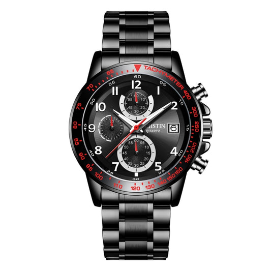 Montre multifonctions pour homme OCHSTIN 6112, style sport et affaires, calendrier lumineux, mouvement à quartz, acier.