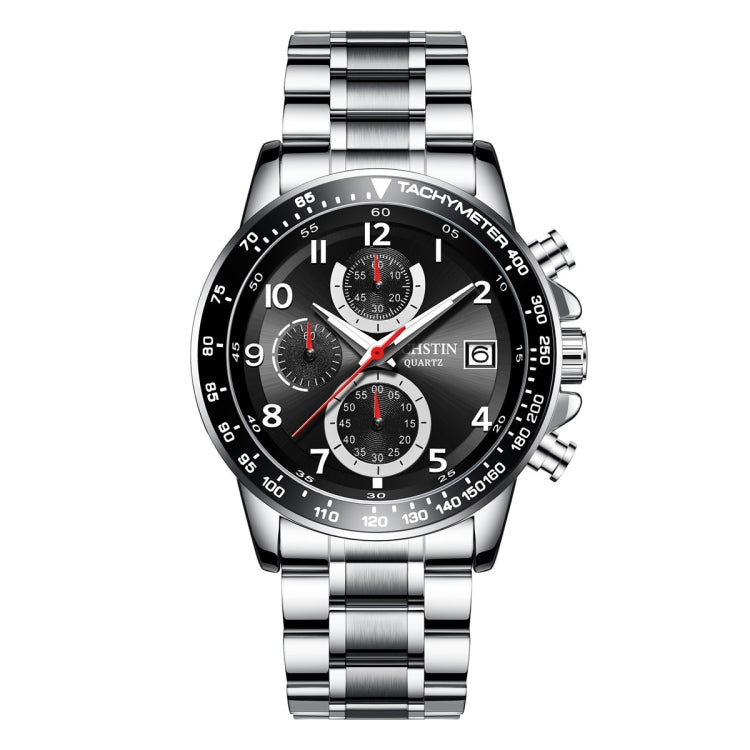 OCHSTIN 6112 Montre Multifonction Homme Mode Sport Affaires Calendrier Lumineuse Montre Quartz Acier Inoxydable