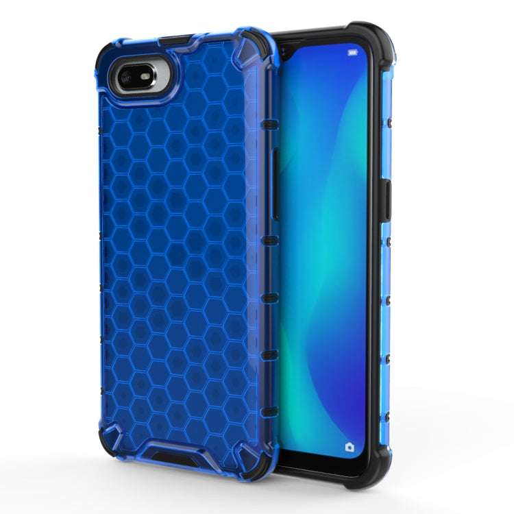 For OPPO Realme C2 Shockproof Honeycomb PC + TPU Case, For OPPO Realme C2
